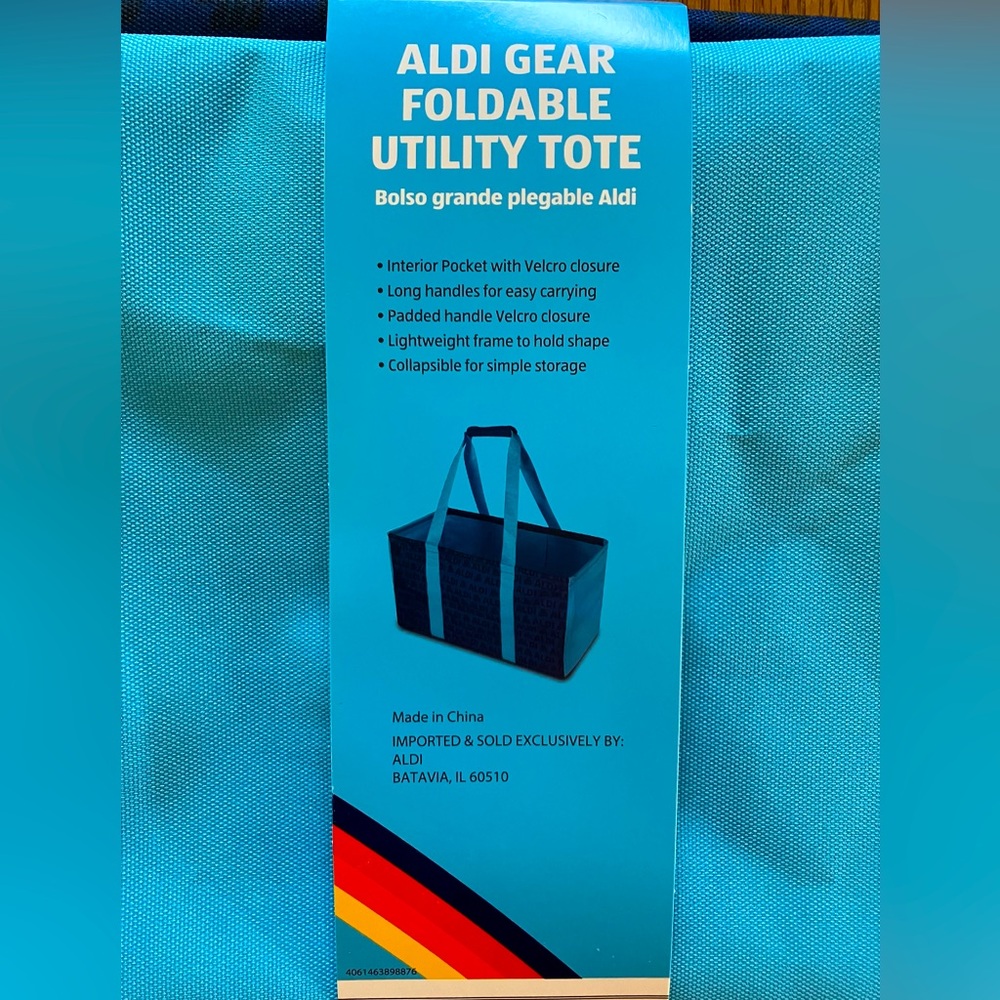 ALDI Foldable Utility Tote